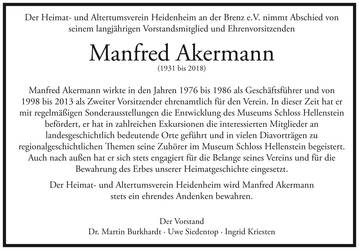Manfred Akermann