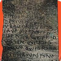 Das Militärdiplom ist eine Leihgabe des Römerbadmuseum Heidenheim